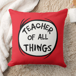 Coussin Chose Un Chose Deux - Professeur de toutes Choses