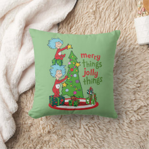 Coussin Chose Une Chose Deux Merry Things Jolly Things