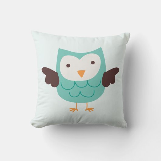 Coussin Chouette de Cute Aqua (Recto)