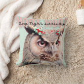 Coussin Chouette en bois de Whimsical Dormir Nourriture se (Couverture)