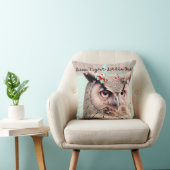 Coussin Chouette en bois de Whimsical Dormir Nourriture se (Chaise)