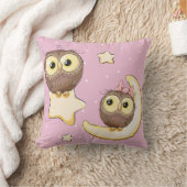 Coussin Chouette Mignonne (Couverture)