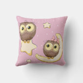 Coussin Chouette Mignonne (Verso)