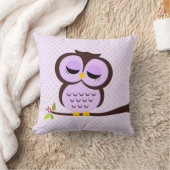 Coussin Chouette pourpre (Couverture)