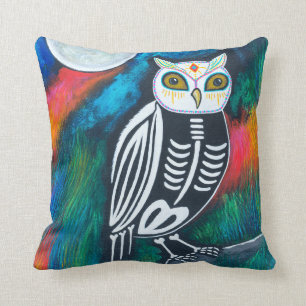 Coussin Chouette sacrée