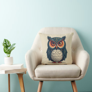 Coussin chouette sterne