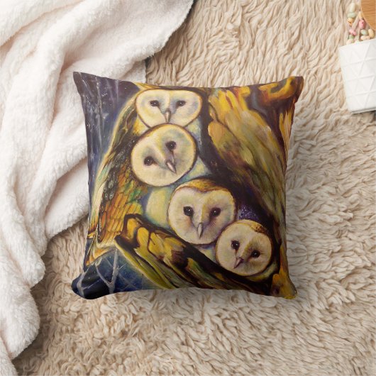 Coussin Chouettes (Couverture)