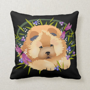 Coussin chow DANSE DRAGON - choisir la taille/le style Ore