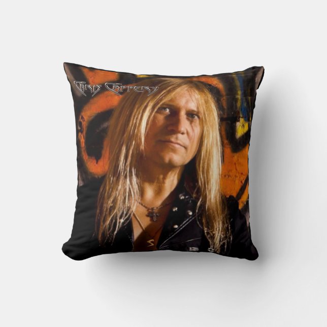 Coussin Chris Caffery Portrait Couleur d'oreiller (Recto)