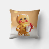 Coussin Christmas gingerbread man (Verso)
