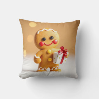 Coussin Christmas gingerbread man