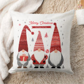 Coussin Christmas Gnome Throw Pillow (Couverture)