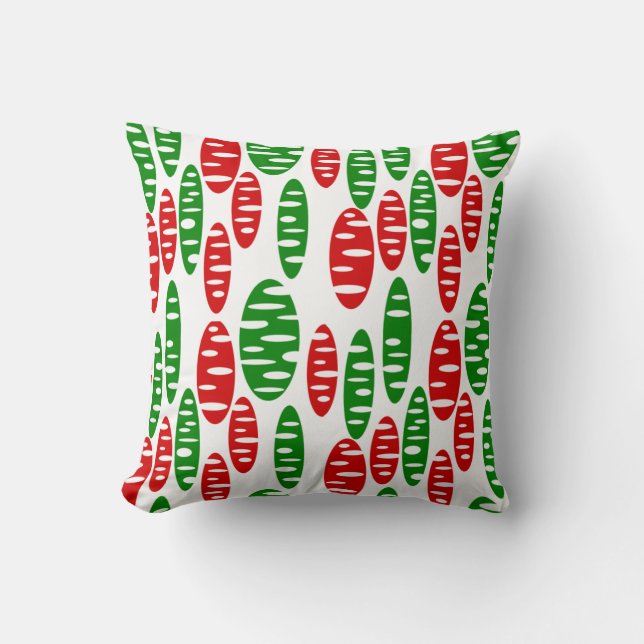 Coussin Christmas Holey Ovals (Recto)