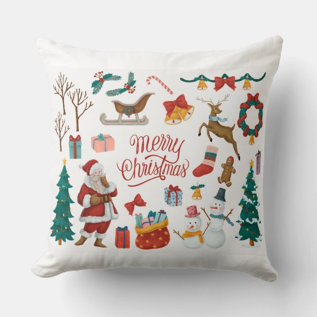 Coussin Christmas Icon (Recto)