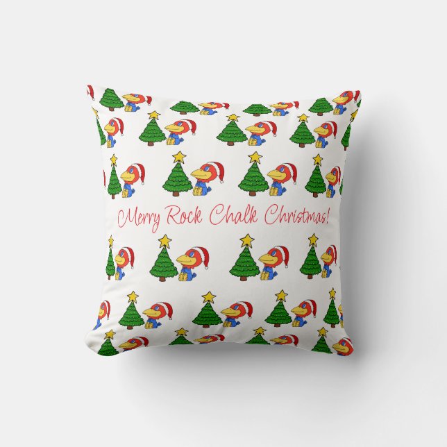 Coussin Christmas Jay (Recto)