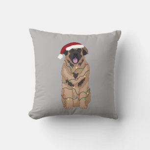 Coussin Christmas Leonberger