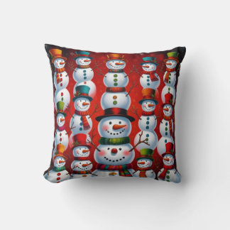 Coussin Christmas snowman pillows