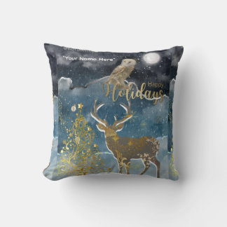 Coussin Christmas Theme Boganhues Print 