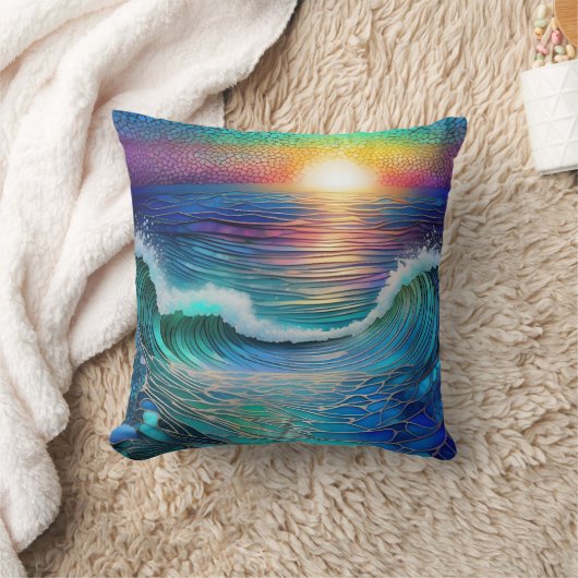 Coussin Chroma Sea Seascape (Couverture)