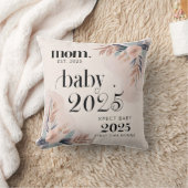 Coussin Chuchotements de nouvelle vie : Maman prévue pour  (Couverture)