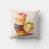 Coussin Chute de la tour Muffin (Recto)