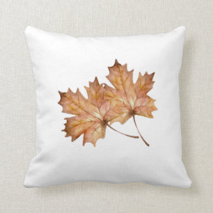 Coussin Chute des feuilles d'érable pour la décoration d