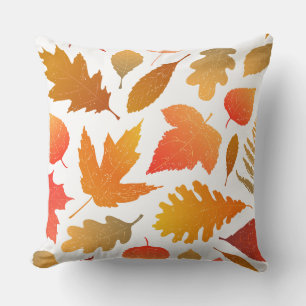 Coussin Chute pour l'automne - Motif feutre douillet
