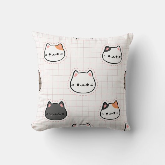 Coussin Ciba cat (Recto)