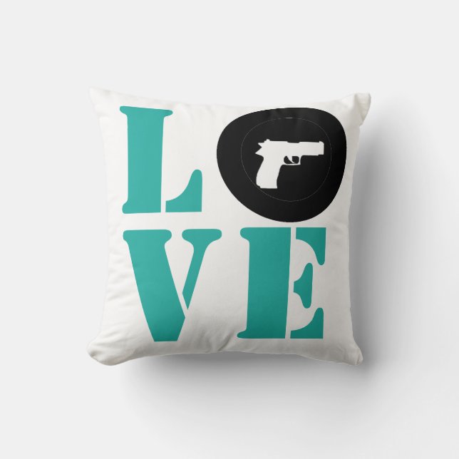 Coussin Cible d'AMOUR (Recto)
