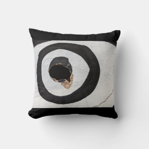 Coussin cible déchire l'oreiller lombaire