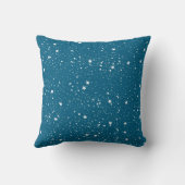Coussin Ciel bleu blanc d'étoiles (Verso)