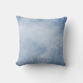 Coussin Ciel Bleu Nuages Mignon Céleste (Recto)