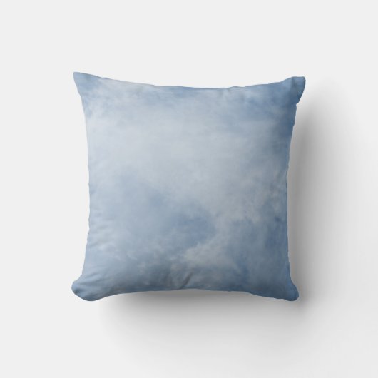 Coussin Ciel Bleu Nuages Mignon Céleste  (Recto)