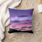 Coussin Ciel de coucher de soleil saisissant Illusion d'op (Couverture)