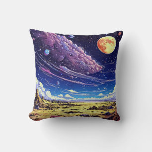 Coussin Ciel de galaxie rêveuse