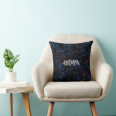 Coussin Ciel étoilé avec étoiles et planètes (Chaise)