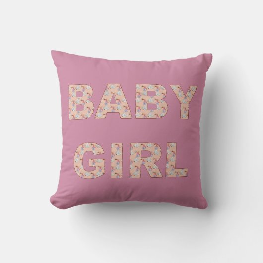 Coussin Cigognes de bébés (Recto)