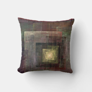 Coussin Ciment Abstrait