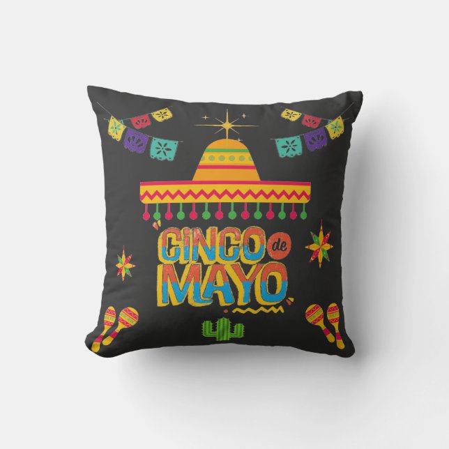 Coussin Cinco De Mayo (Recto)