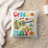 Coussin Cinco De Mayo Célébration du thème mexicain (Couverture)