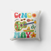 Coussin Cinco De Mayo Célébration du thème mexicain (Recto)