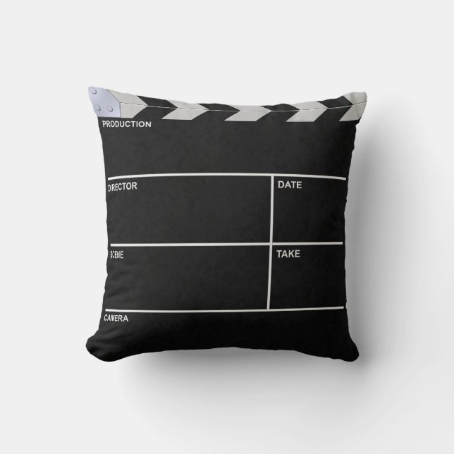 Coussin cinéma de claquette (Recto)