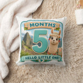 Coussin Cinq Mois de Petites Aventures Jalonne (Couverture)