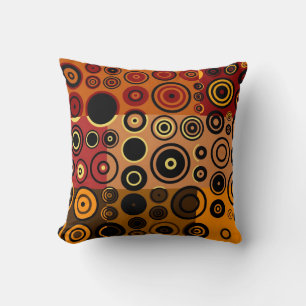 Coussin Cinquante couleurs vintages Art Abstrait