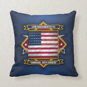 Coussin cinquante-quatrième Le Massachusetts V.I.