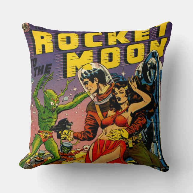 COUSSIN CINQUANTE SCI FI ART COMICS (Recto)