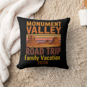 Coussin Circuit touristique de Monument Valley, aventure p