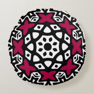 Coussin circulaire de Mandala