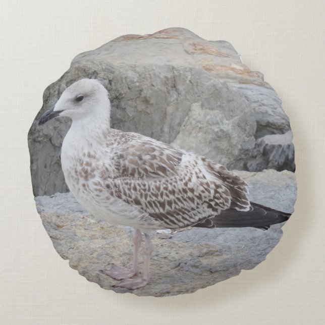 Coussin circulaire Seagull (Dos)