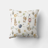 Coussin Cirque Carnaval | Statistiques de naissance en for (Verso)